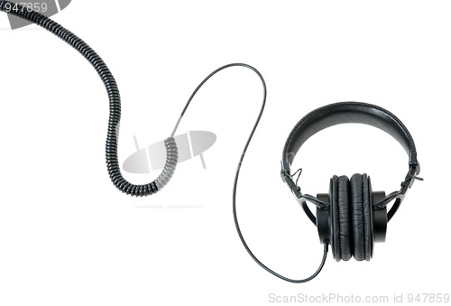 Image of Headphones isolated on white