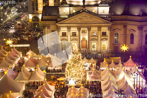 Image of berlin gendarmenmarkt christmas