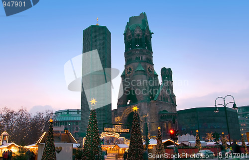 Image of berlin christmas market
