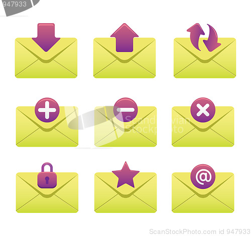 Image of Internet Icons | Envelopes 03