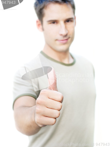 Image of Optimistic man