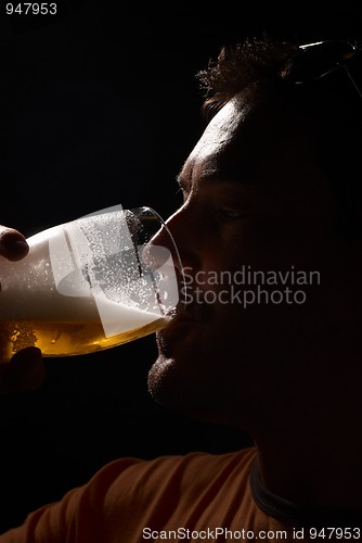 Image of Having a pint