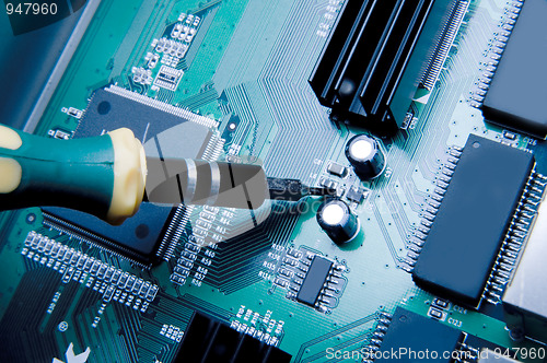 Image of Computer chip