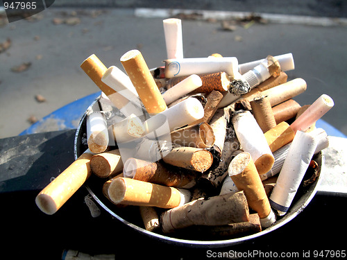 Image of Cigaret stubs