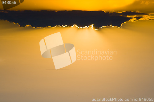 Image of Clouds during a sunset