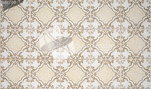 Image of Ornamental old tiles