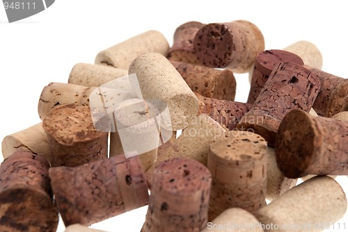 Image of Used corks from bottles guilt