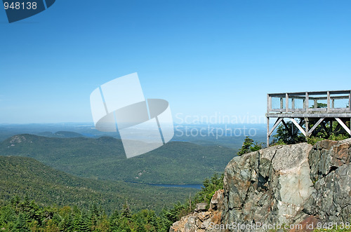 Image of Touristic viewpoint on a mountain