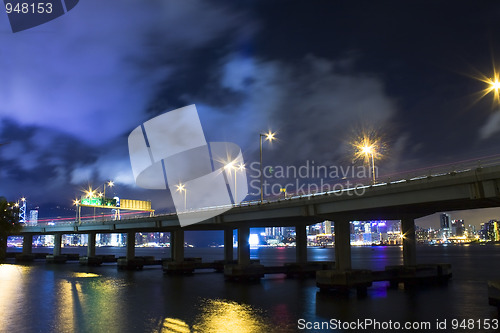 Image of hong kong night