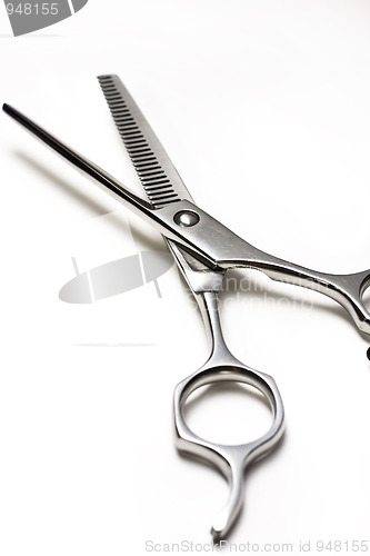 Image of Special scissors for work of hairdresser