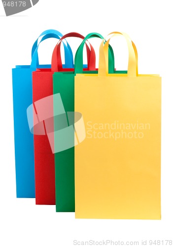 Image of color shopping bags