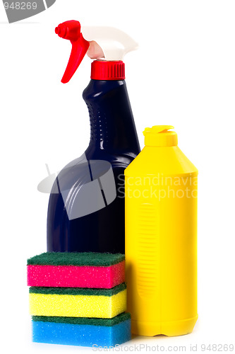 Image of products for cleaning