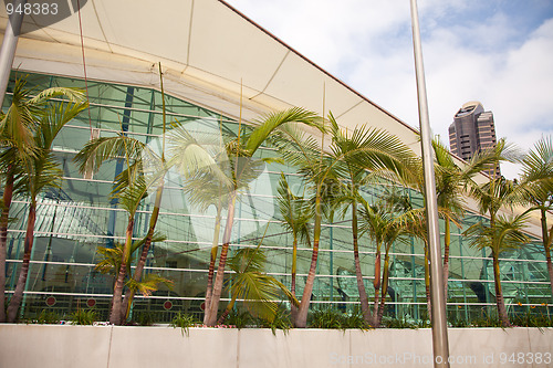 Image of San Diego Convention Center Architectural Abstract