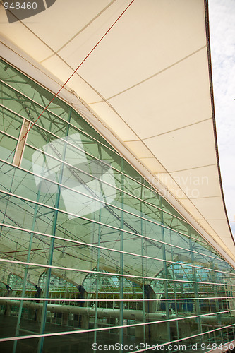 Image of San Diego Convention Center Architectural Abstract