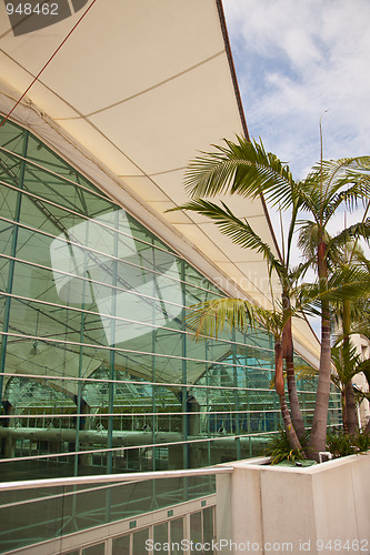 Image of San Diego Convention Center Architectural Abstract