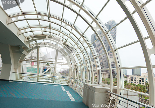 Image of San Diego Convention Center Architectural Abstract