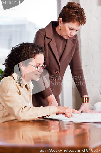 Image of Working businesswomen