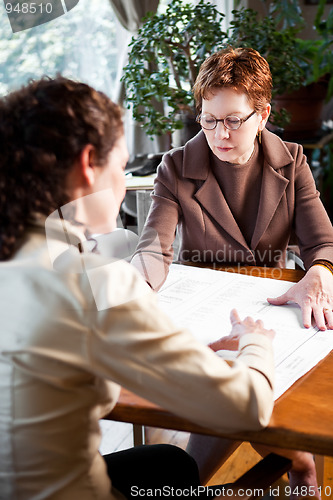 Image of Working businesswomen