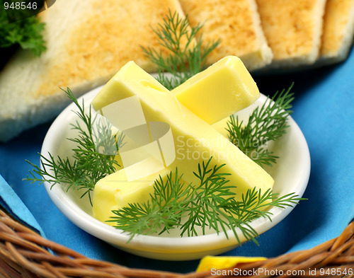 Image of Tray Of Butter