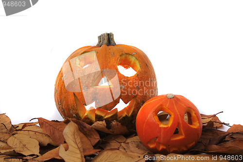 Image of halloween pumpkins 