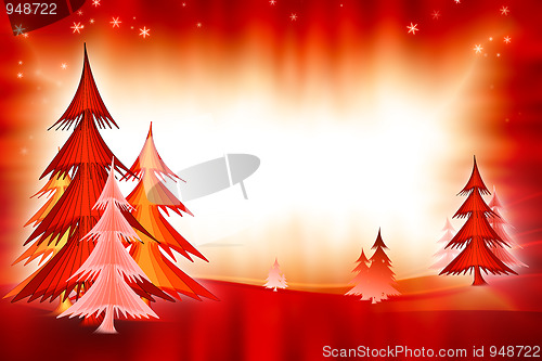 Image of red christmas
