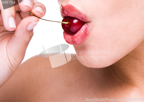 Image of cherry girl