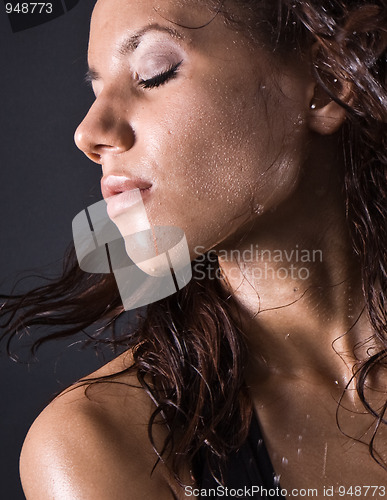 Image of Sexy wet skin