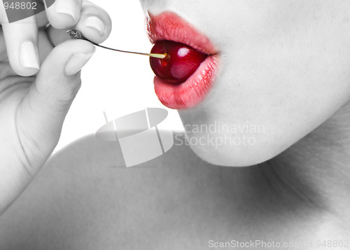 Image of cherry girl