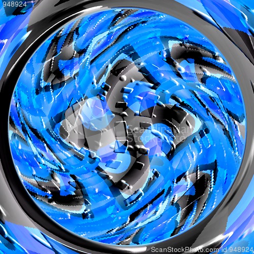 Image of Abstract 3d background
