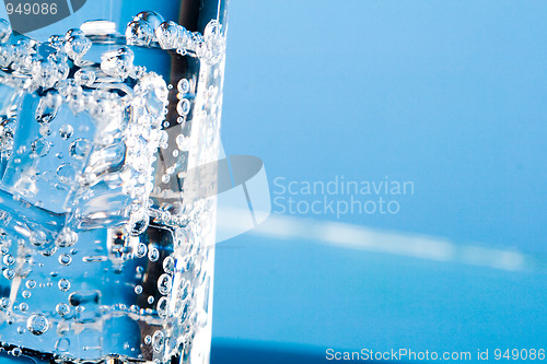 Image of glass with cold water