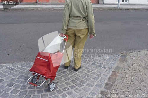 Image of Senior shopping