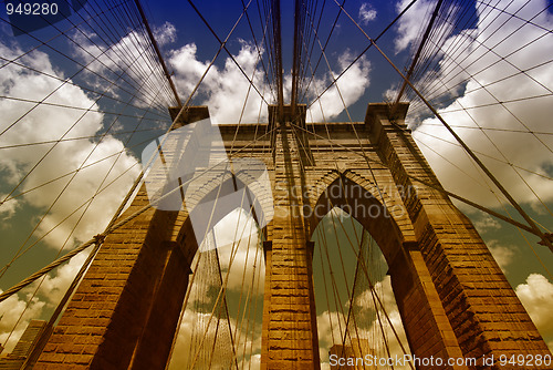 Image of Brooklyn Bridge Architecture