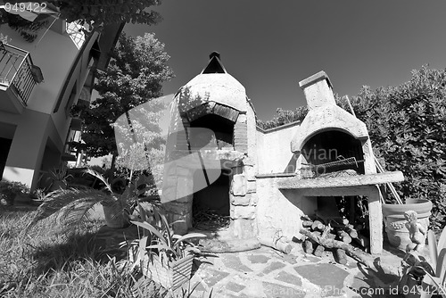 Image of Oven in a Tuscan Garden, Central Italy