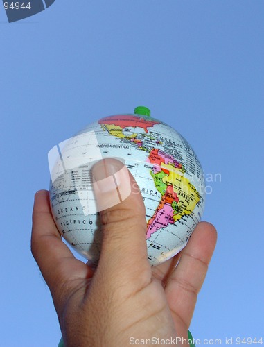 Image of Terrestrial globe