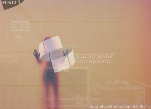 Image of Woman at the Wall, Sweden