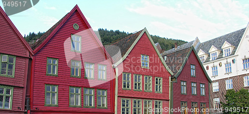 Image of Architecture of Bergen, Norway