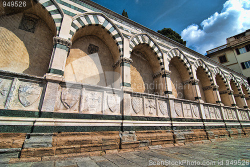 Image of Santa Maria Novella in Florence, Italy