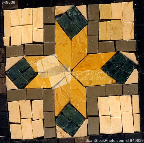 Image of Geometrical colorful mosaic