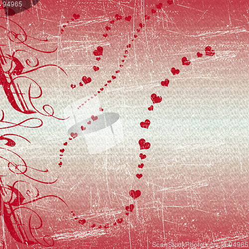 Image of Valentine Heart Background
