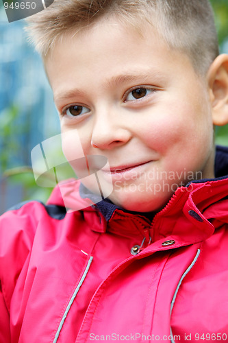 Image of Grinning boy