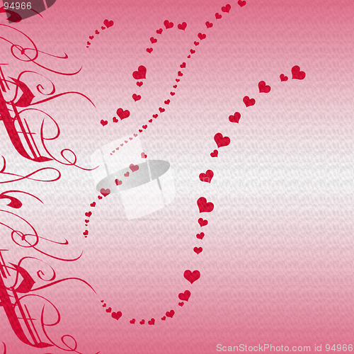 Image of Valentine Heart Background