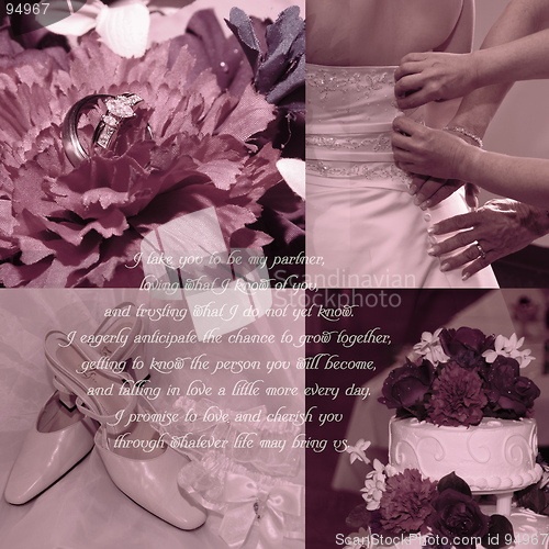 Image of Wedding Vows Background
