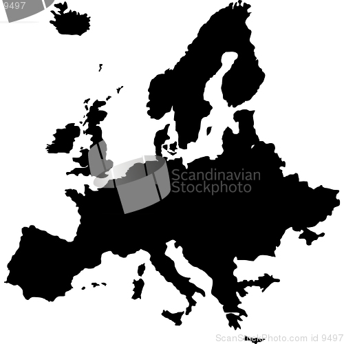 Image of europe map