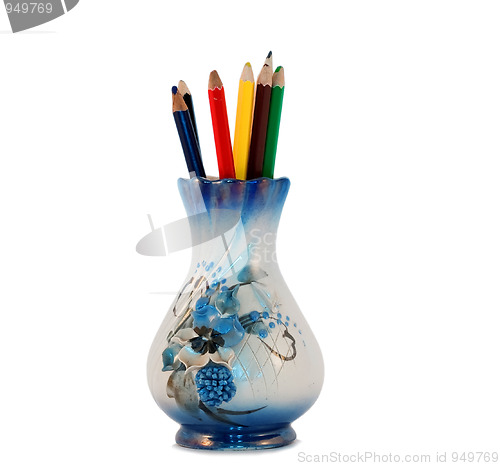 Image of Pencils in a cup