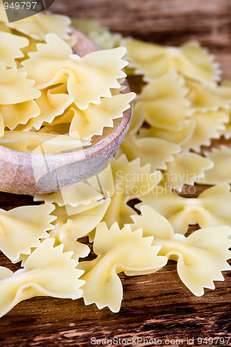 Image of uncooked pasta