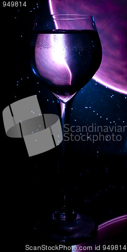 Image of The glass goblet