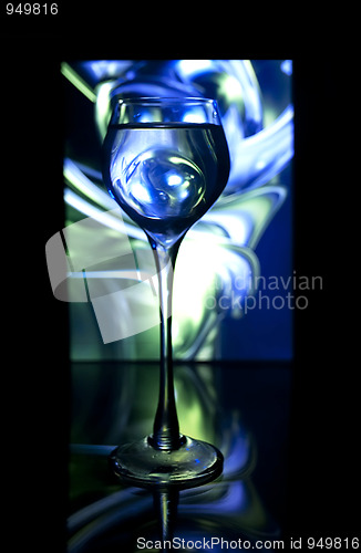 Image of Glass cup.