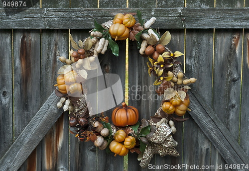 Image of Autumn's Bounty Wreath