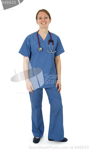 Image of Happy young nurse