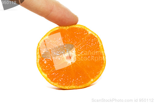 Image of  The cut orange